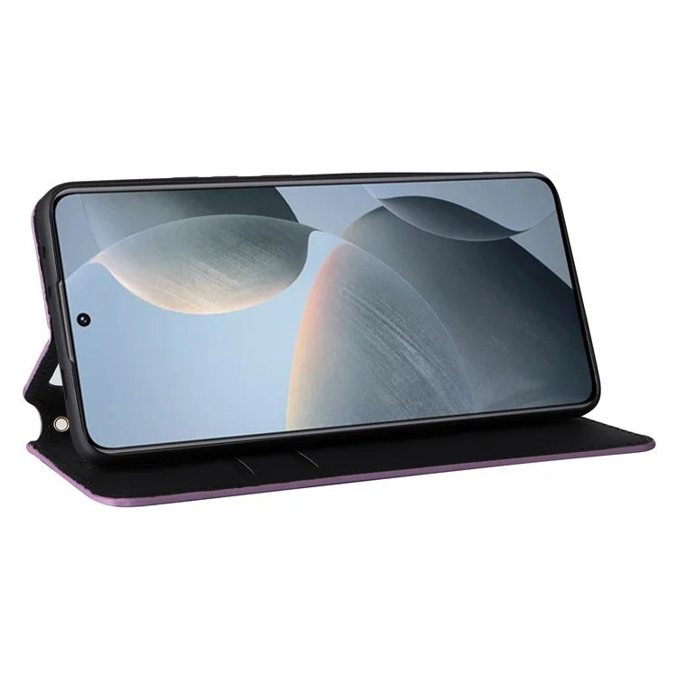 For Xiaomi Redmi K70E 5G / Poco X6 Pro 5G Case Rhombus Pattern Leather Cover