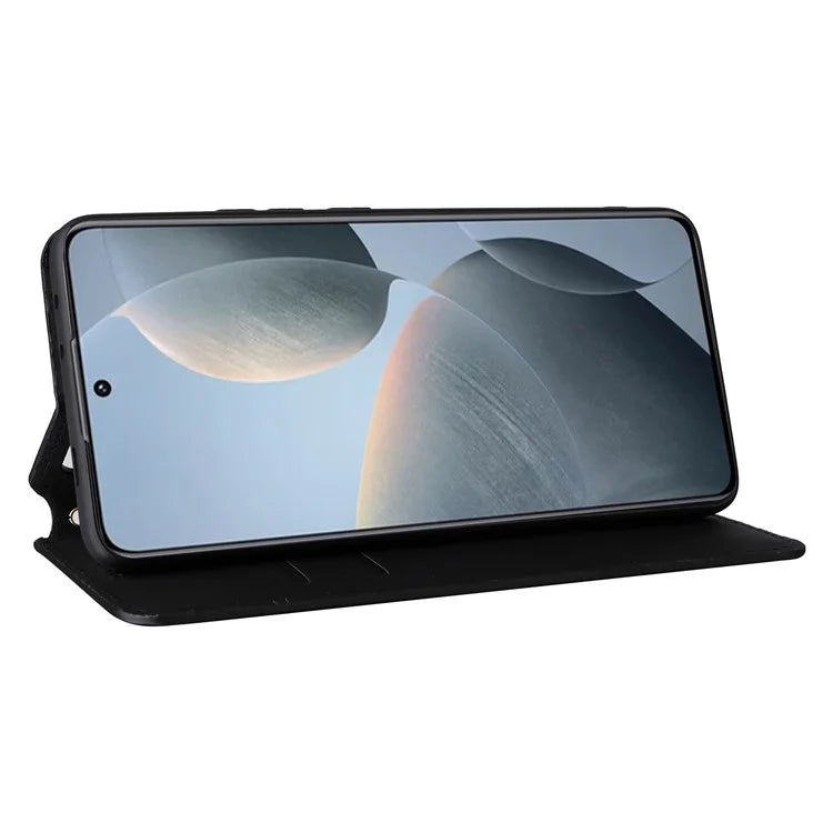For Xiaomi Redmi K70E 5G / Poco X6 Pro 5G Case Rhombus Pattern Leather Cover