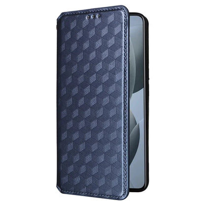 For Xiaomi Redmi K70E 5G / Poco X6 Pro 5G Case Rhombus Pattern Leather Cover