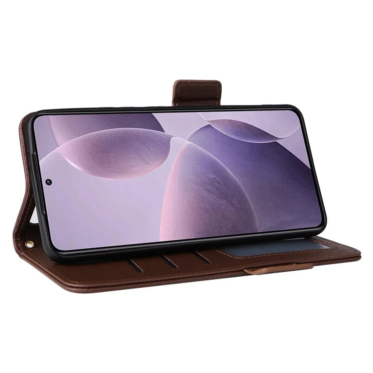 For Xiaomi Redmi K70 5G / K70 Pro 5G Leather Case Litichi Texture Magnetic Clasp