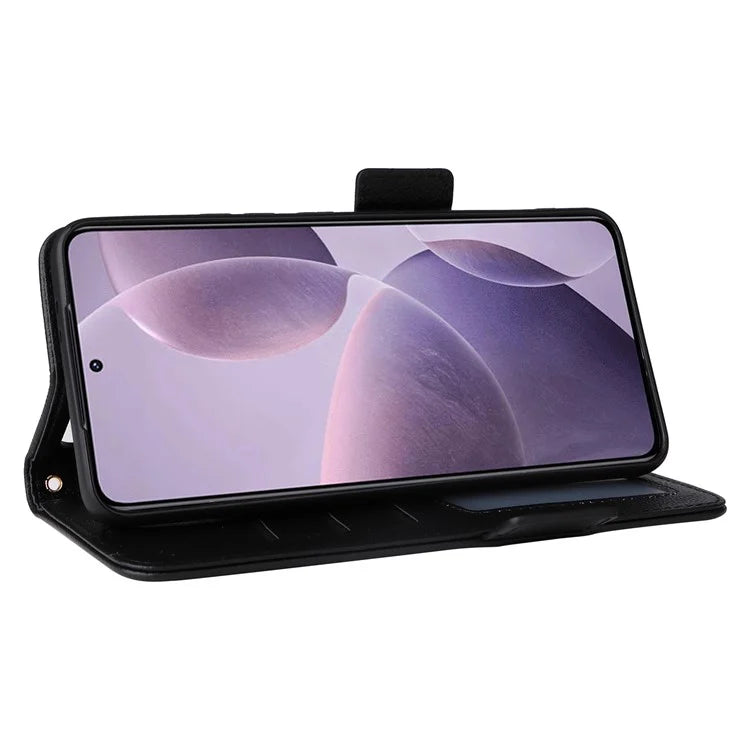 For Xiaomi Redmi K70 5G / K70 Pro 5G Leather Case Litichi Texture Magnetic Clasp