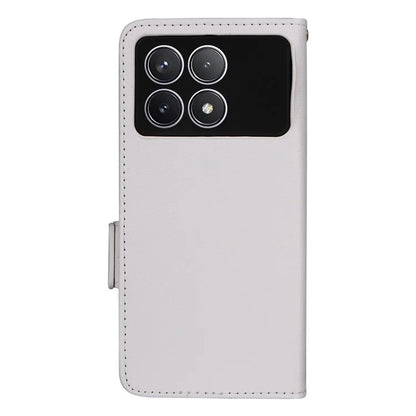 For Xiaomi Redmi K70 5G / K70 Pro 5G Leather Case Litichi Texture Magnetic Clasp