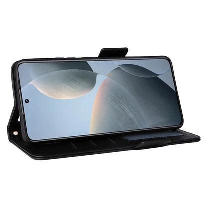 For Xiaomi Redmi K70E 5G / Poco X6 Pro 5G Leather Case with Strap Wallet Phone Cover