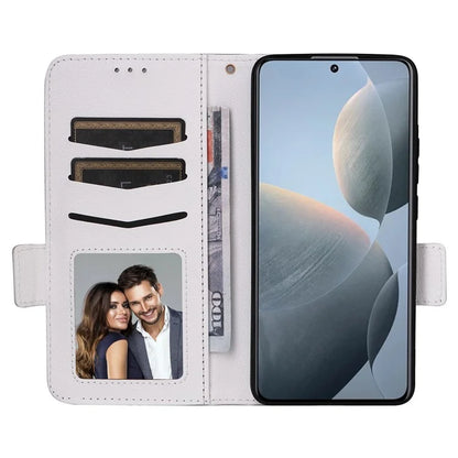 For Xiaomi Redmi K70E 5G / Poco X6 Pro 5G Leather Case with Strap Wallet Phone Cover