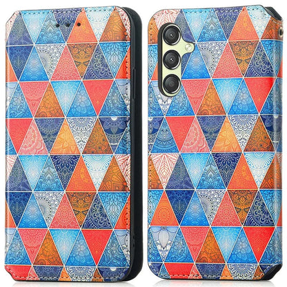 CASENEO 001 Series for Samsung Galaxy A25 5G (Global) (161.0 x 76.5 x 8.3mm) Case with RFID Blocking  /  Mandala