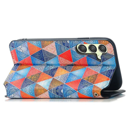 CASENEO 001 Series for Samsung Galaxy A25 5G (Global) (161.0 x 76.5 x 8.3mm) Case with RFID Blocking  /  Mandala