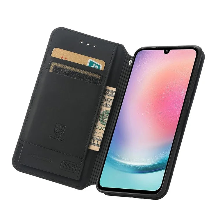 CASENEO 001 Series for Samsung Galaxy A25 5G (Global) (161.0 x 76.5 x 8.3mm) Case with RFID Blocking  /  Mandala