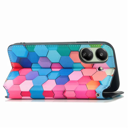 CASENEO 001 Series for Xiaomi Redmi 13C 4G / Poco C65 4G Case Leather RFID Blocking Cover