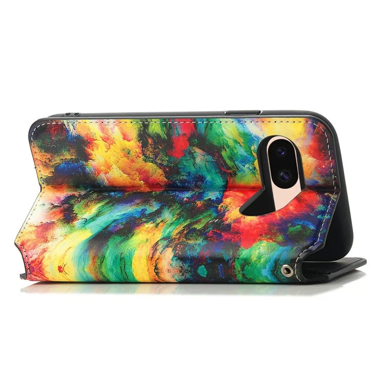 CASENEO 001 Series for Google Pixel 8a Cell Phone Case Pattern RFID Blocking Cover