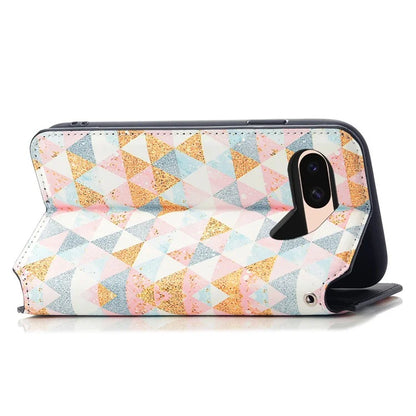 CASENEO 001 Series for Google Pixel 8a Cell Phone Case Pattern RFID Blocking Cover