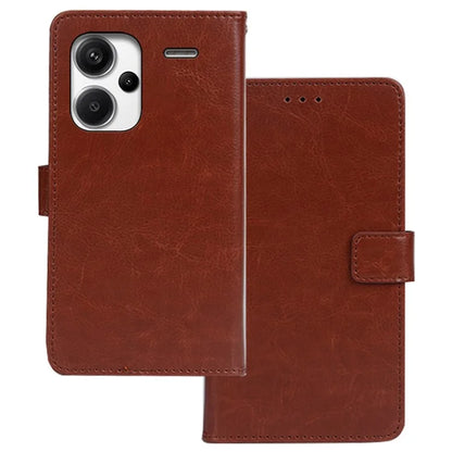 IDEWEI For Xiaomi Redmi Note 13 Pro+ 5G Case TPU+PU Leather Stand Phone Protector