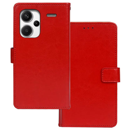 IDEWEI For Xiaomi Redmi Note 13 Pro+ 5G Case TPU+PU Leather Stand Phone Protector