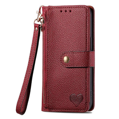 For Samsung Galaxy A25 5G (Global) (161.0 x 76.5 x 8.3mm) Case Leather RFID Blocking Phone Cover