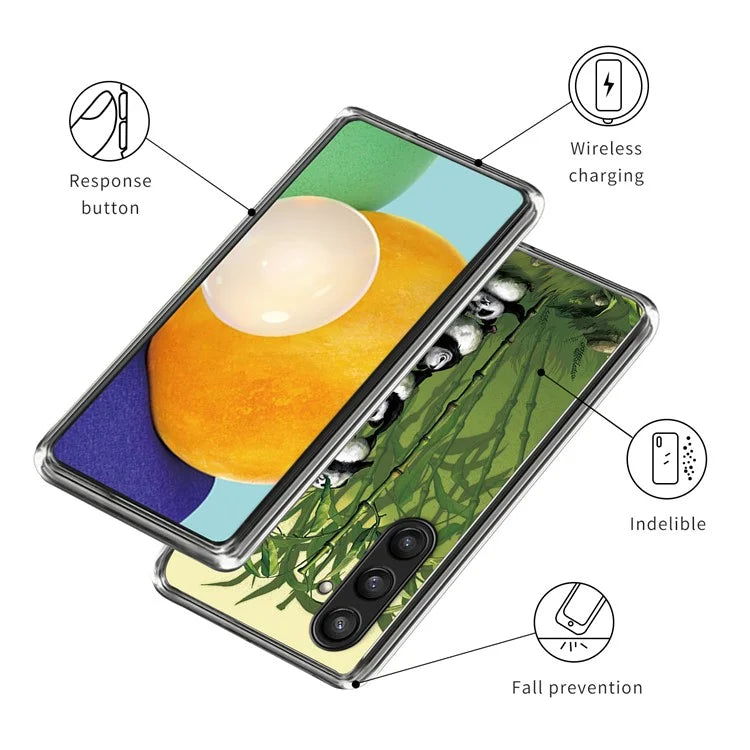 For Samsung Galaxy S24 TPU Phone Case Protective Phone Cover Pattern Printing