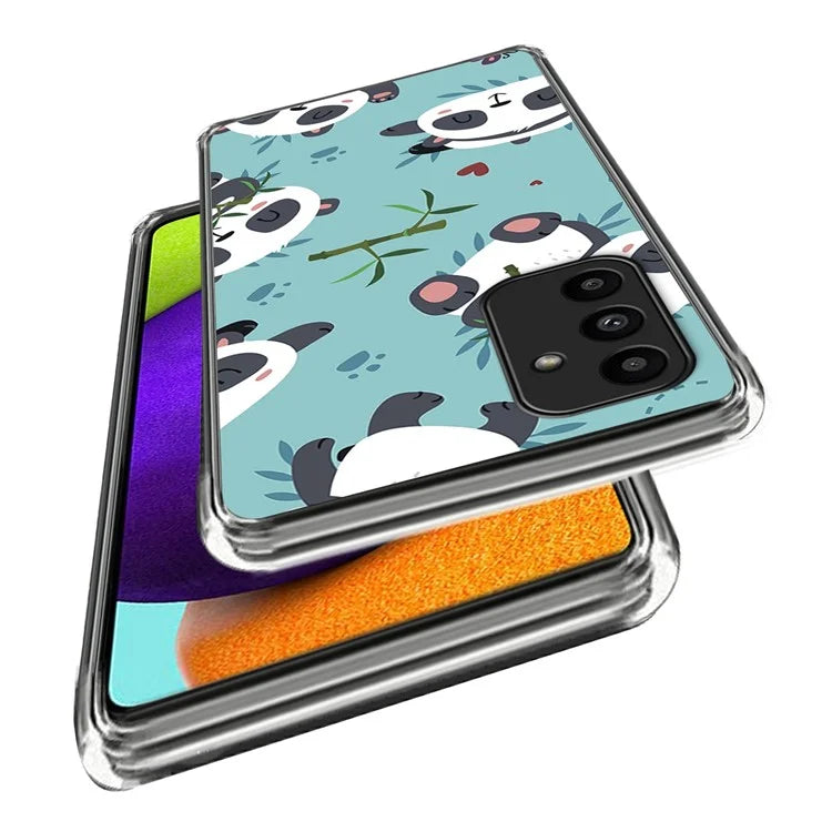 For Samsung Galaxy A15 4G / 5G IMD TPU Case Pattern Printing Phone Cover