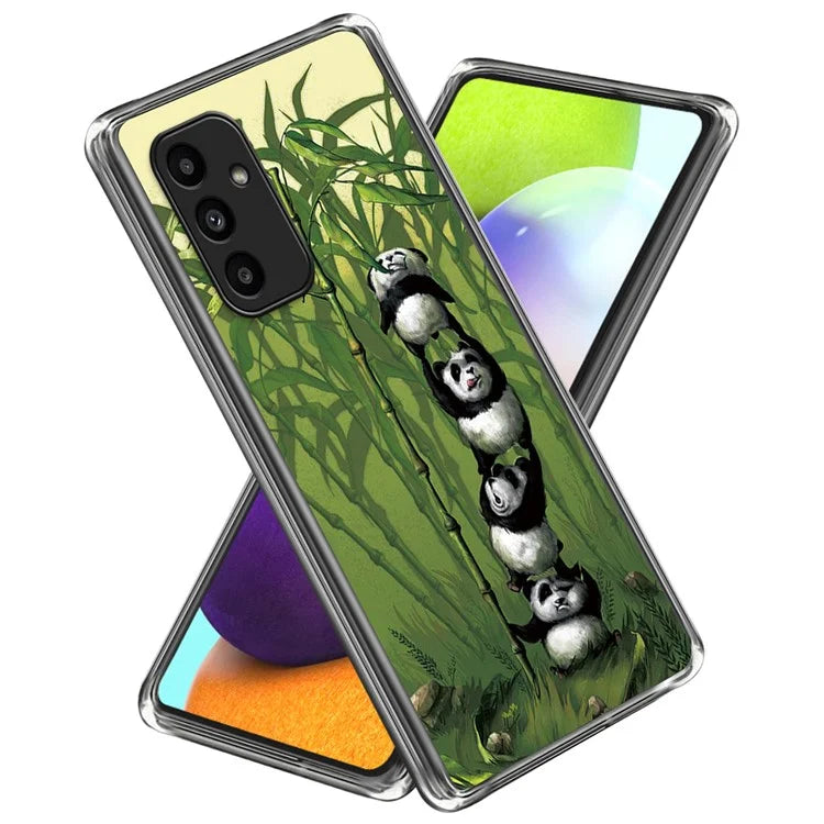 For Samsung Galaxy A15 4G / 5G IMD TPU Case Pattern Printing Phone Cover