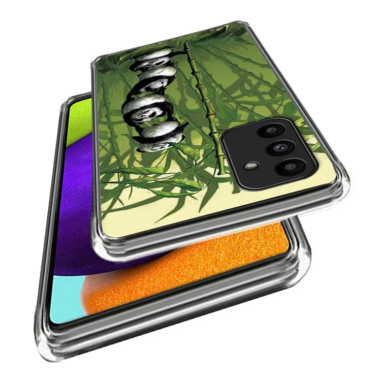 For Samsung Galaxy A15 4G / 5G IMD TPU Case Pattern Printing Phone Cover
