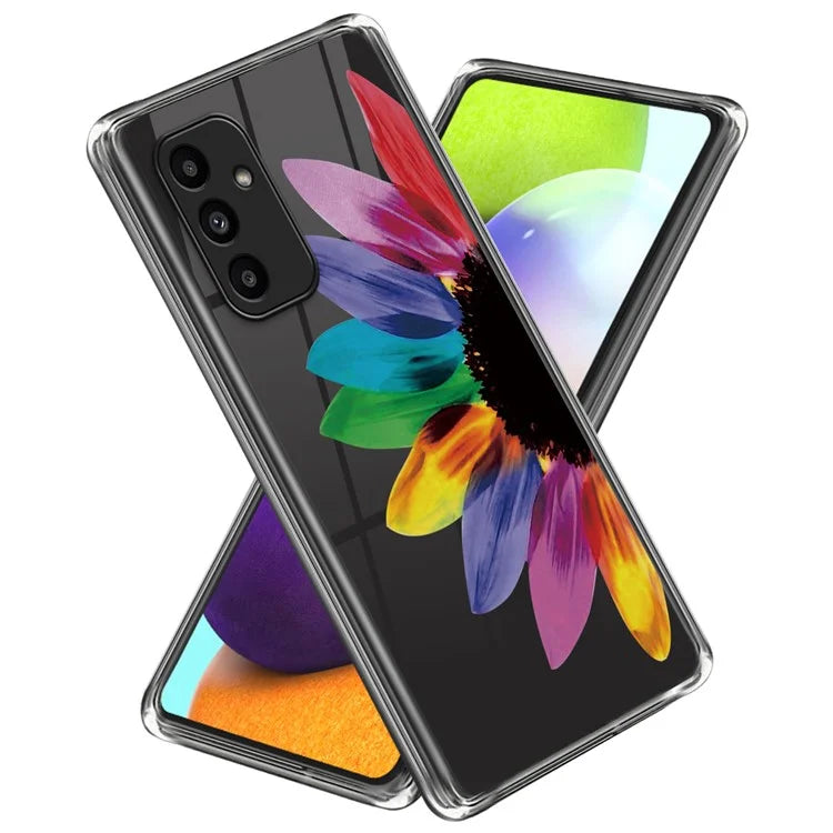 For Samsung Galaxy A15 4G / 5G IMD TPU Case Pattern Printing Phone Cover