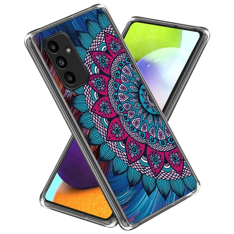 For Samsung Galaxy A15 4G / 5G IMD TPU Case Pattern Printing Phone Cover