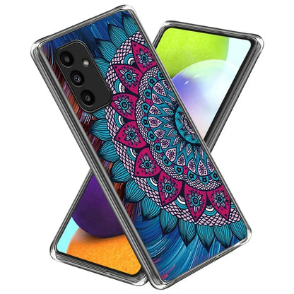 For Samsung Galaxy A15 4G / 5G IMD TPU Case Pattern Printing Phone Cover