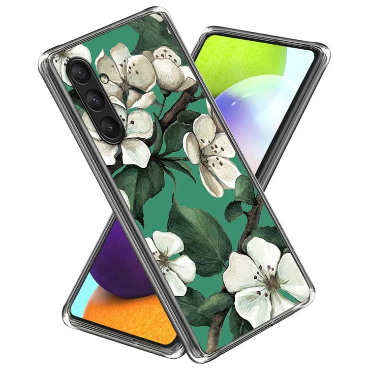For Samsung Galaxy A25 5G (Global) (161.0 x 76.5 x 8.3mm) TPU Case Phone Cover IMD Pattern Printing
