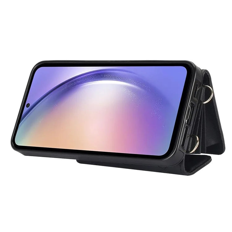 026 For Samsung Galaxy S23 FE Crossbody Phone Cover with RFID Blocking Card Slots