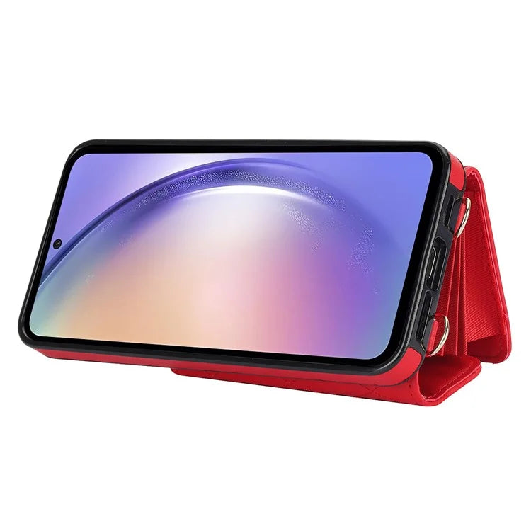 026 For Samsung Galaxy S23 FE Crossbody Phone Cover with RFID Blocking Card Slots
