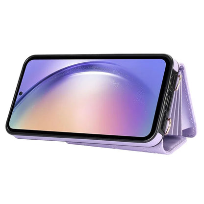 026 For Samsung Galaxy S23 FE Crossbody Phone Cover with RFID Blocking Card Slots