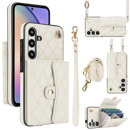 026 For Samsung Galaxy S23 FE Crossbody Phone Cover with RFID Blocking Card Slots
