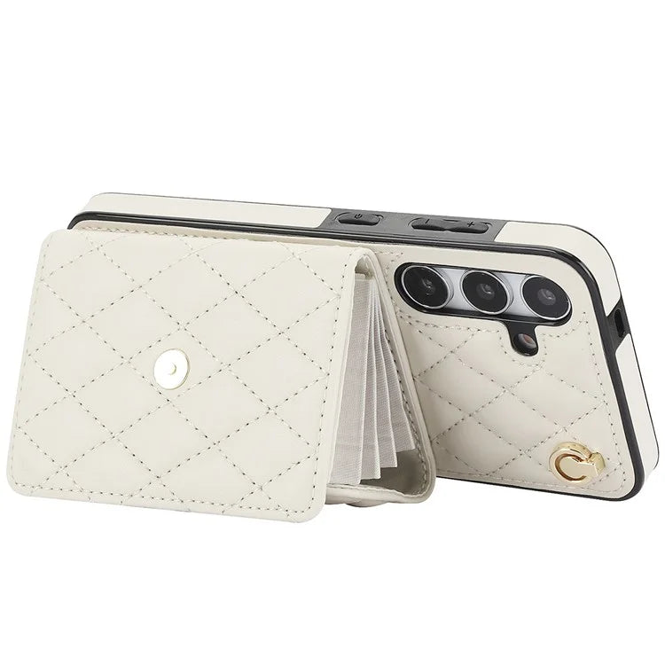 026 For Samsung Galaxy S23 FE Crossbody Phone Cover with RFID Blocking Card Slots