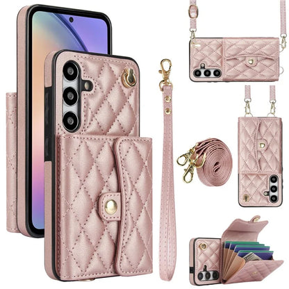 026 For Samsung Galaxy S23 FE Crossbody Phone Cover with RFID Blocking Card Slots