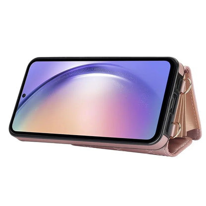 026 For Samsung Galaxy S23 FE Crossbody Phone Cover with RFID Blocking Card Slots