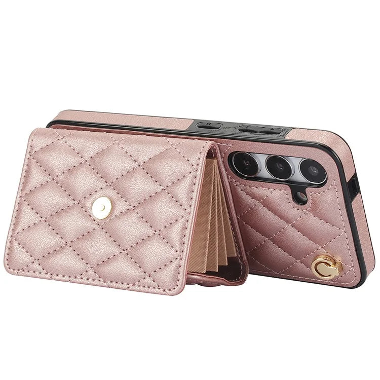 026 For Samsung Galaxy S23 FE Crossbody Phone Cover with RFID Blocking Card Slots
