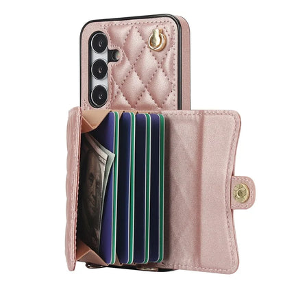 026 For Samsung Galaxy S23 FE Crossbody Phone Cover with RFID Blocking Card Slots