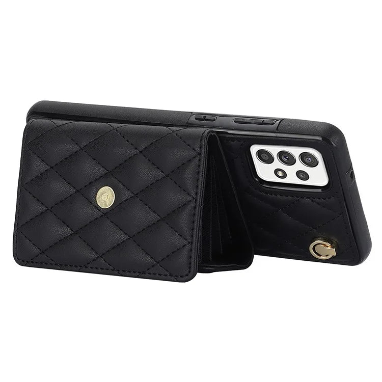 026 For Samsung Galaxy A54 4G / 5G / A52s 5G Crossbody Phone Case Kickstand Card Slots