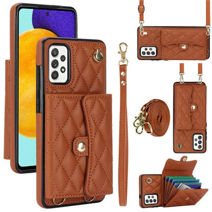 026 For Samsung Galaxy A54 4G / 5G / A52s 5G Crossbody Phone Case Kickstand Card Slots