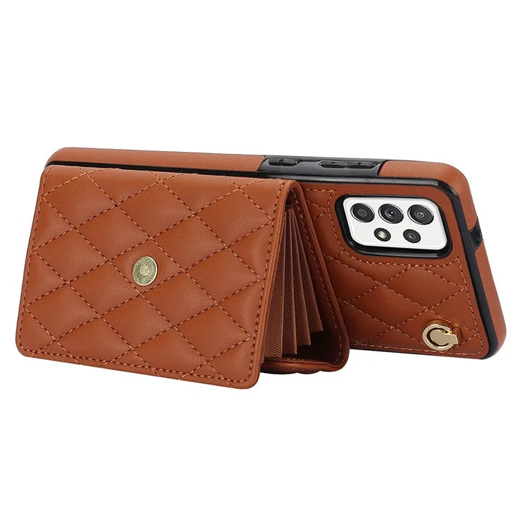 026 For Samsung Galaxy A54 4G / 5G / A52s 5G Crossbody Phone Case Kickstand Card Slots