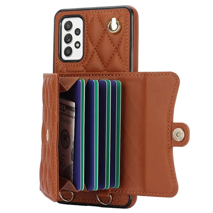 026 For Samsung Galaxy A54 4G / 5G / A52s 5G Crossbody Phone Case Kickstand Card Slots