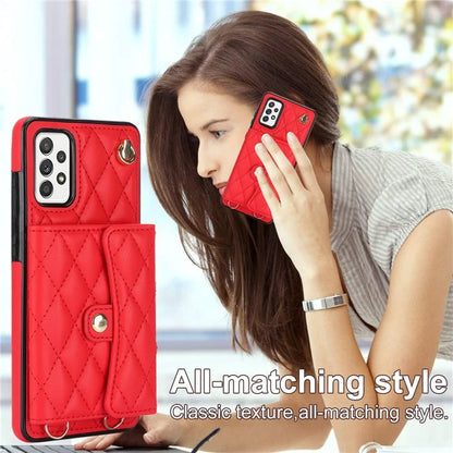 026 For Samsung Galaxy A54 4G / 5G / A52s 5G Crossbody Phone Case Kickstand Card Slots