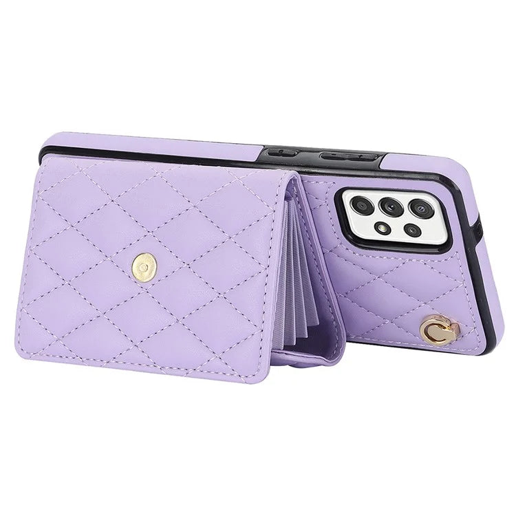 026 For Samsung Galaxy A54 4G / 5G / A52s 5G Crossbody Phone Case Kickstand Card Slots