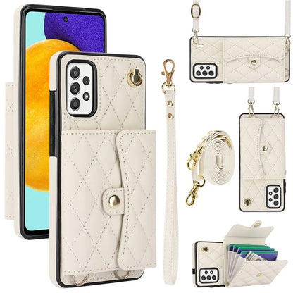 026 For Samsung Galaxy A54 4G / 5G / A52s 5G Crossbody Phone Case Kickstand Card Slots