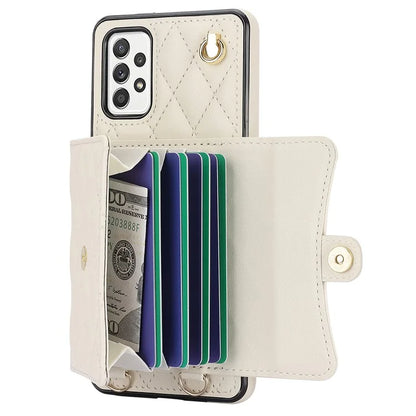 026 For Samsung Galaxy A54 4G / 5G / A52s 5G Crossbody Phone Case Kickstand Card Slots