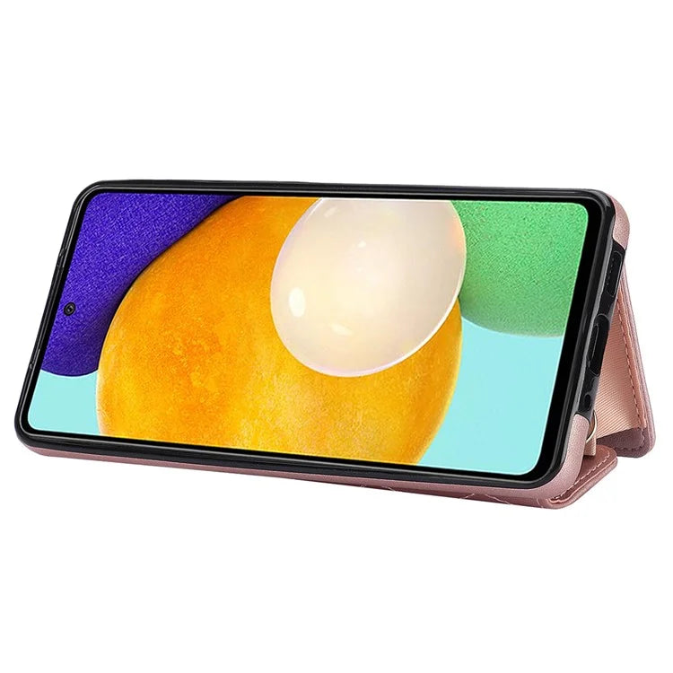 026 For Samsung Galaxy A54 4G / 5G / A52s 5G Crossbody Phone Case Kickstand Card Slots