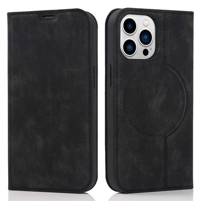 For iPhone 14 Pro Case PU Leather Card Slots Cover Compatible with MagSafe