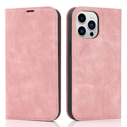 For iPhone 14 Pro Case PU Leather Card Slots Cover Compatible with MagSafe