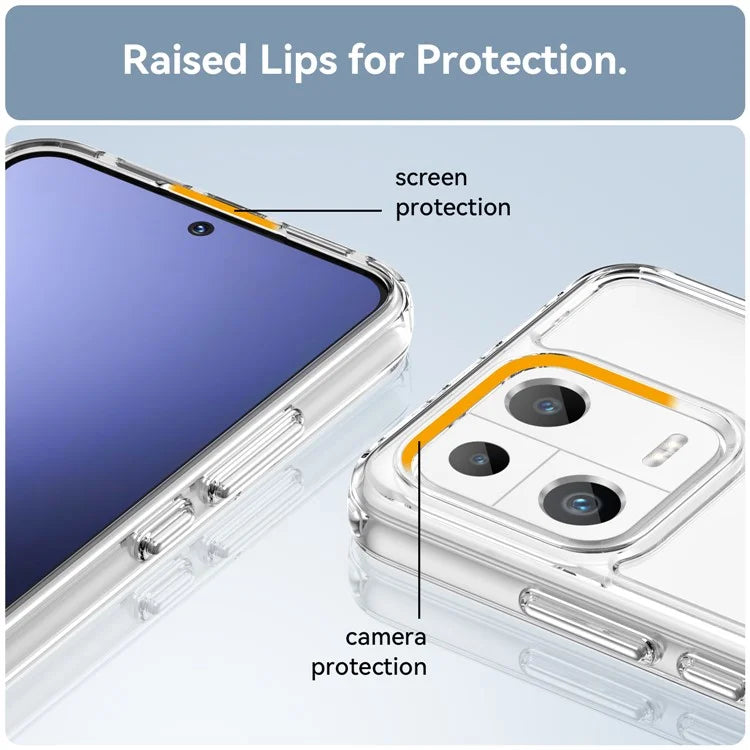 Candy Series for Xiaomi 13 Case Transparent Shockproof TPU Phone Cover