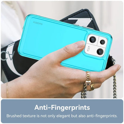 Candy Series for Xiaomi 13 Case Transparent Shockproof TPU Phone Cover Blue