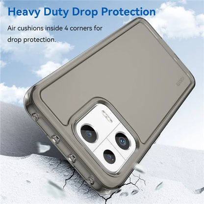 Candy Series for Xiaomi 13 Case Transparent Shockproof TPU Phone Cover Grey