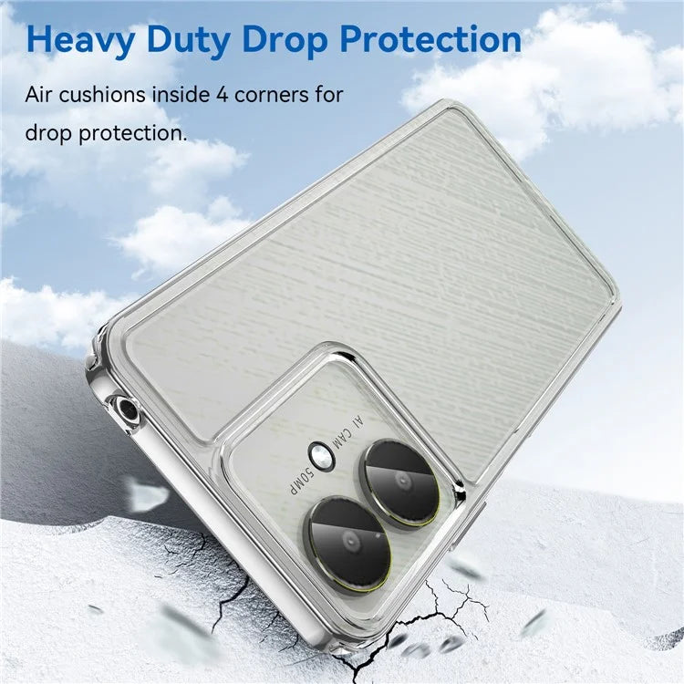 Candy Series for Xiaomi Redmi 13C 4G / 13C 5G / Poco C65 4G Cell Phone Case Clear TPU Back Cover
