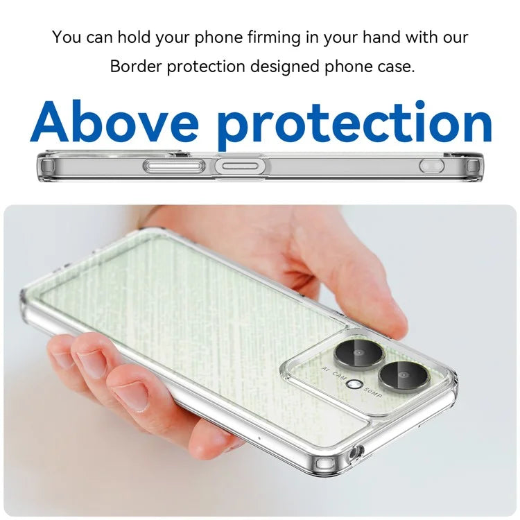 Candy Series for Xiaomi Redmi 13C 4G / 13C 5G / Poco C65 4G Cell Phone Case Clear TPU Back Cover